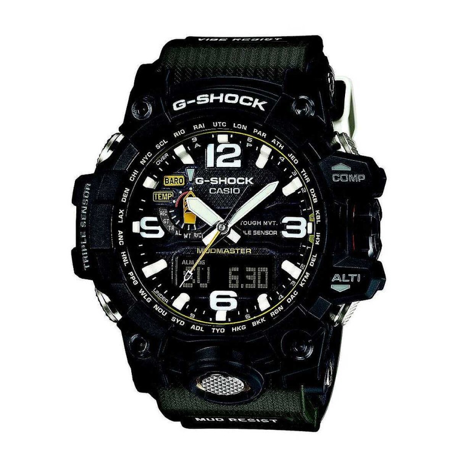 Relojes G-Shock | Reloj Casio G-Shock Master Of G Tierra Mudmaster Acero Verde