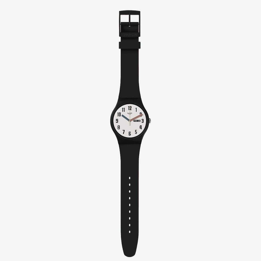 Relojes Swatch | Reloj Swatch Elementary Fabricado En Silicona