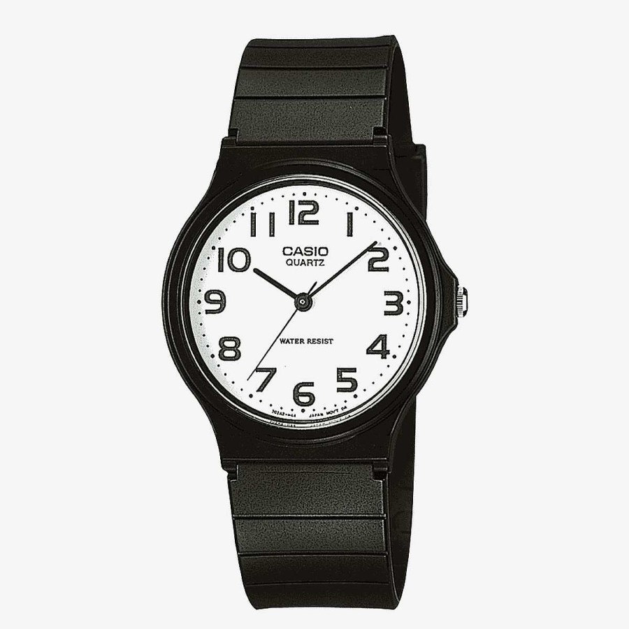 Relojes Casio | Reloj Casio Collection Pl Stico Negro Esfera Blanca