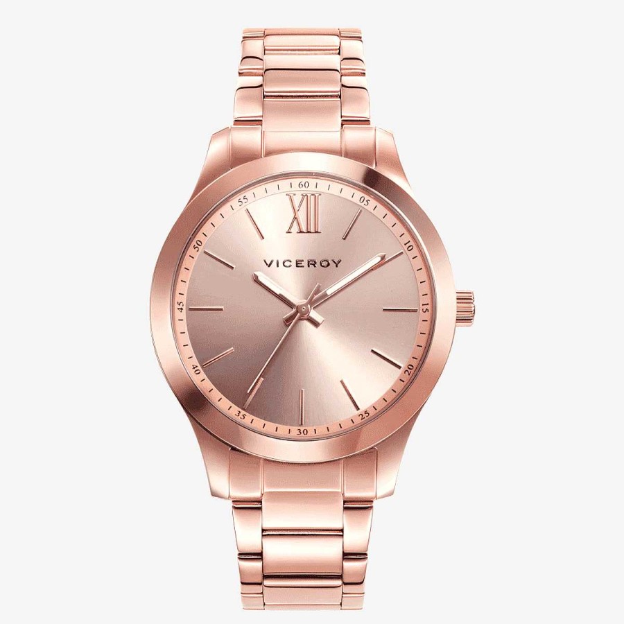 Relojes Viceroy | Reloj Viceroy Chic, Brazalete Acero Oro Rosa, Esfera Oro Rosa