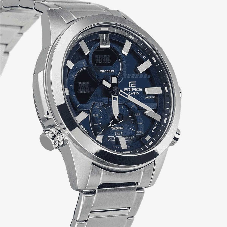 Relojes Casio | Reloj Casio Edifice Smartphone Acero Esfera Azul