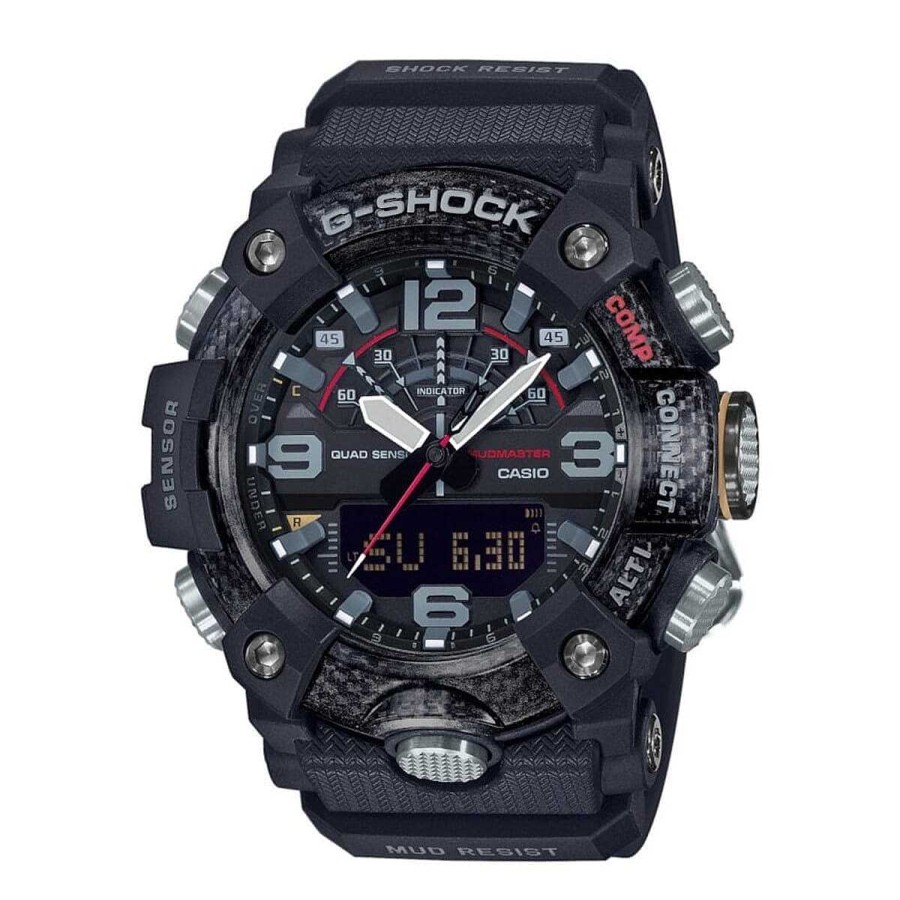 Relojes G-Shock | Reloj Casio G-Shock Master Of G Tierra Mudmaster Carbono Negro