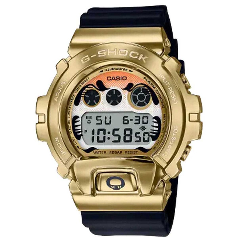 Relojes G-Shock | Reloj Casio G-Shock Serie 6900 Acero Dorado Esfera Bicolor