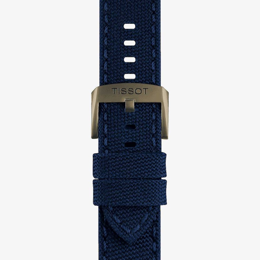 Relojes Tissot | Reloj Tissot Chrono Xl Brazalete De Tela Azul