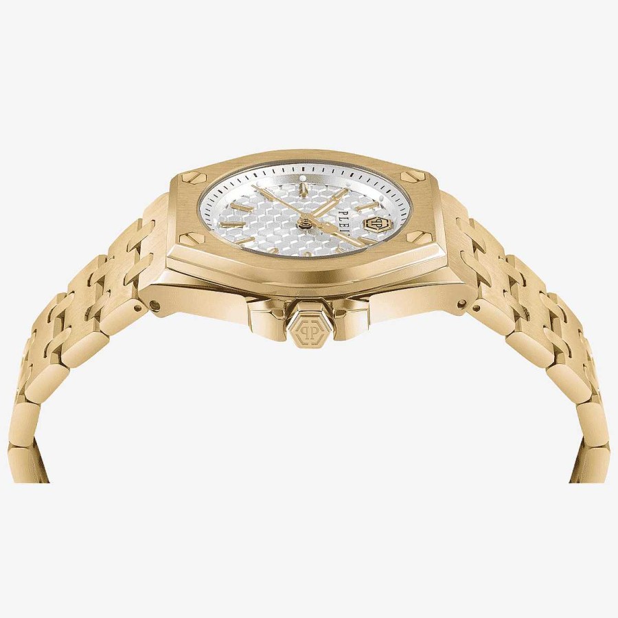 Relojes Philipp Plein | Reloj Philipp Plein Plein Extreme Lady Brazalete Acero Dorado