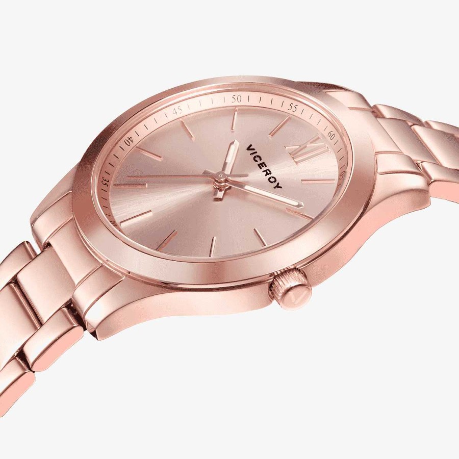 Relojes Viceroy | Reloj Viceroy Chic, Brazalete Acero Oro Rosa, Esfera Oro Rosa