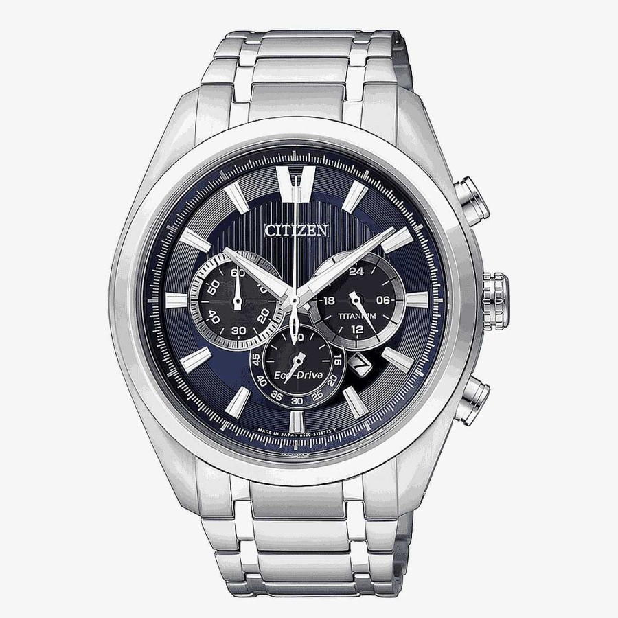 Relojes Citizen | Reloj Citizen Super Titanium Crono Esfera Azul