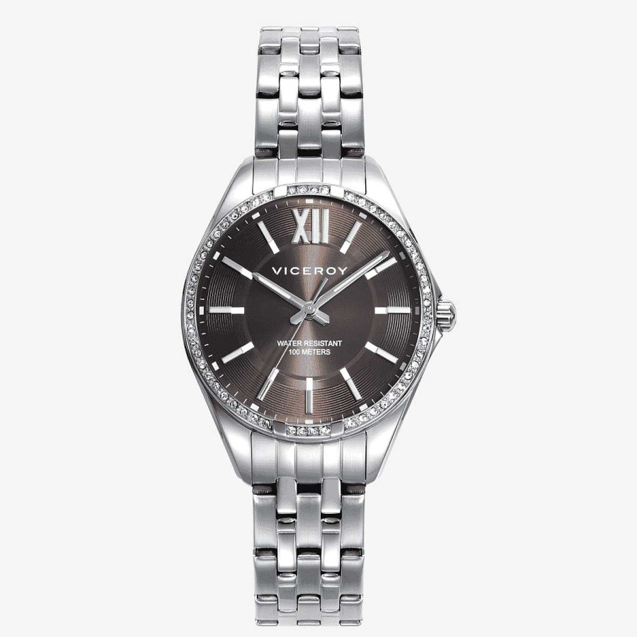 Relojes Viceroy | Reloj Viceroy Chic, Brazalete Acero Plateado, Esfera Marr N