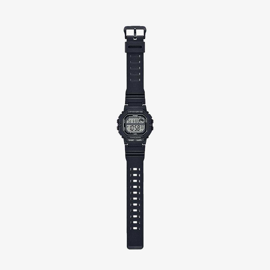 Relojes Casio | Reloj Casio Collection Pl Stico Negro Caja Rectangular Negra