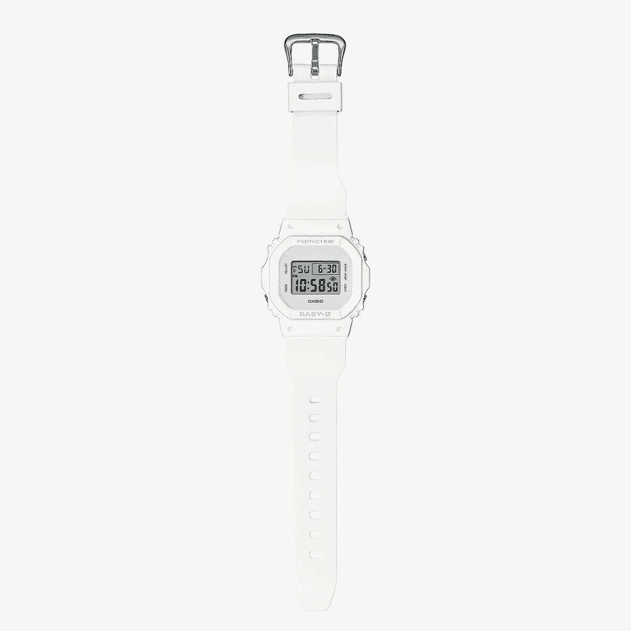 Relojes G-Shock | Reloj Casio Baby-G Serie Bgd-565 Brazalete Pl Stico Blanco