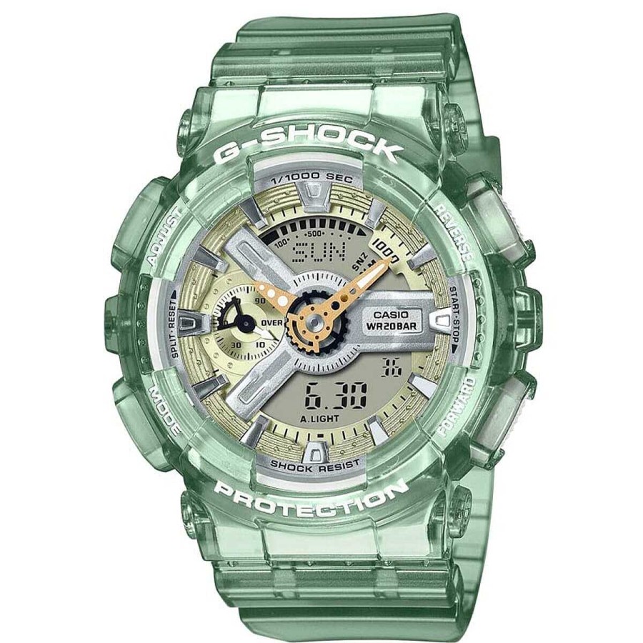 Relojes G-Shock | Reloj Casio G-Shock Serie Gma Pl Stico Transparente Verde