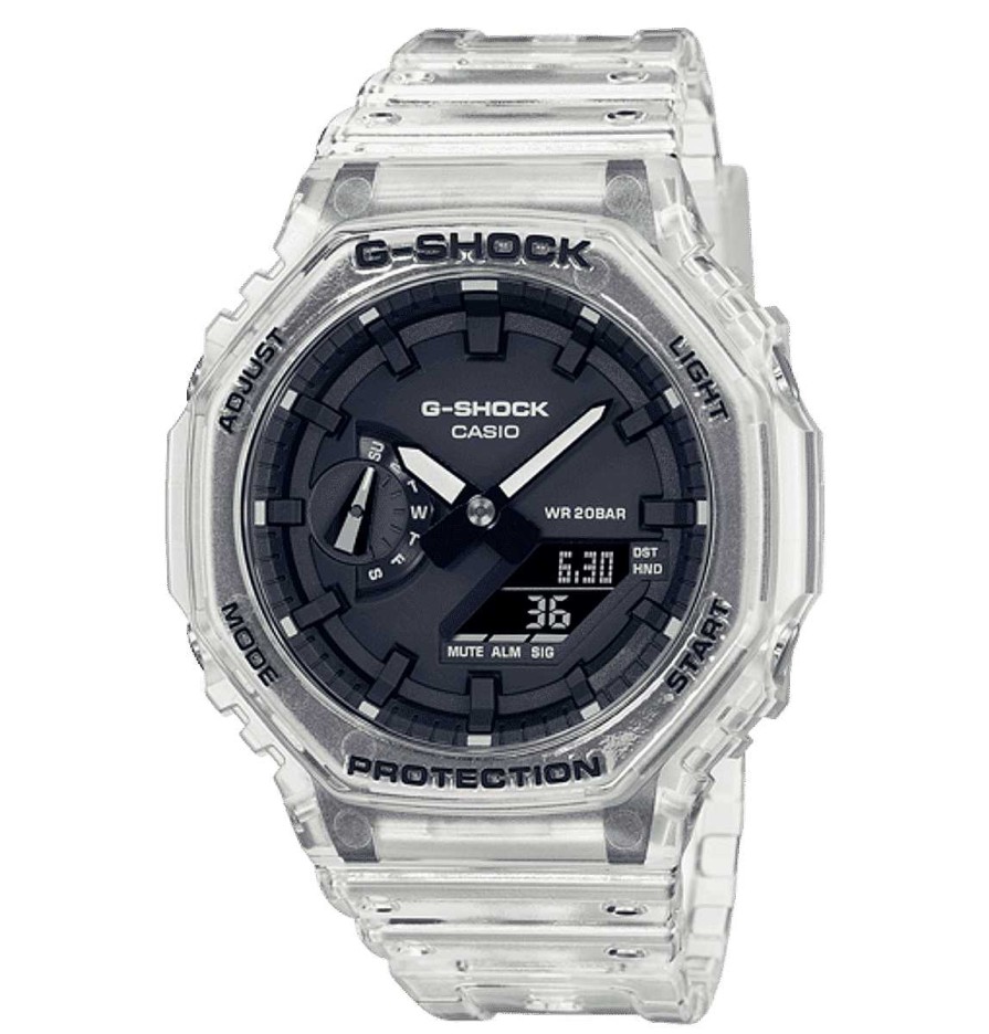 Relojes G-Shock | Reloj Casio G-Shock Serie Ga-2100 Carbono Transparente