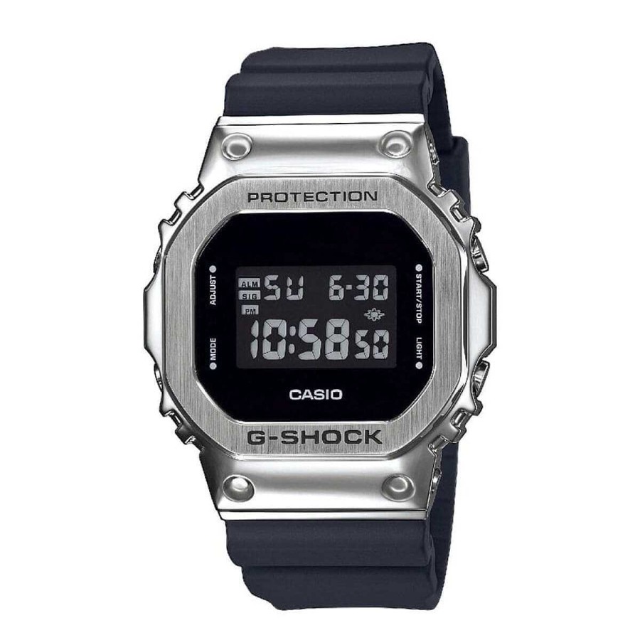 Relojes G-Shock | Reloj Casio G-Shock Serie 5600 Acero Plateado