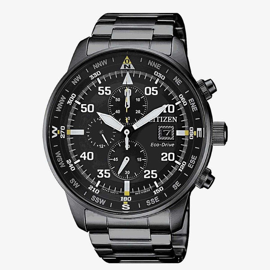 Relojes Citizen | Reloj Citizen Of Collection Cron Grafo Negro