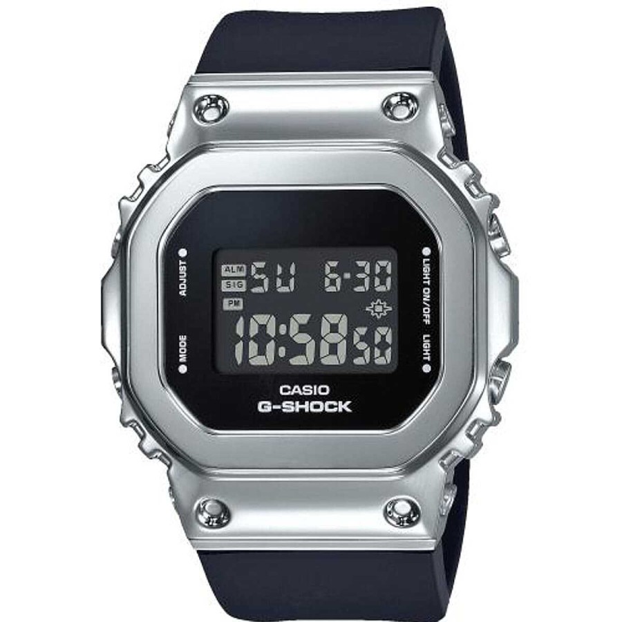 Relojes G-Shock | Reloj Casio G-Shock Serie Gm-S5600 Acero Plateado