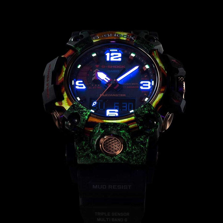 Relojes G-Shock | Reloj Casio G-Shock Master Of G Tierra Mudmaster Acero Caja Multicolor