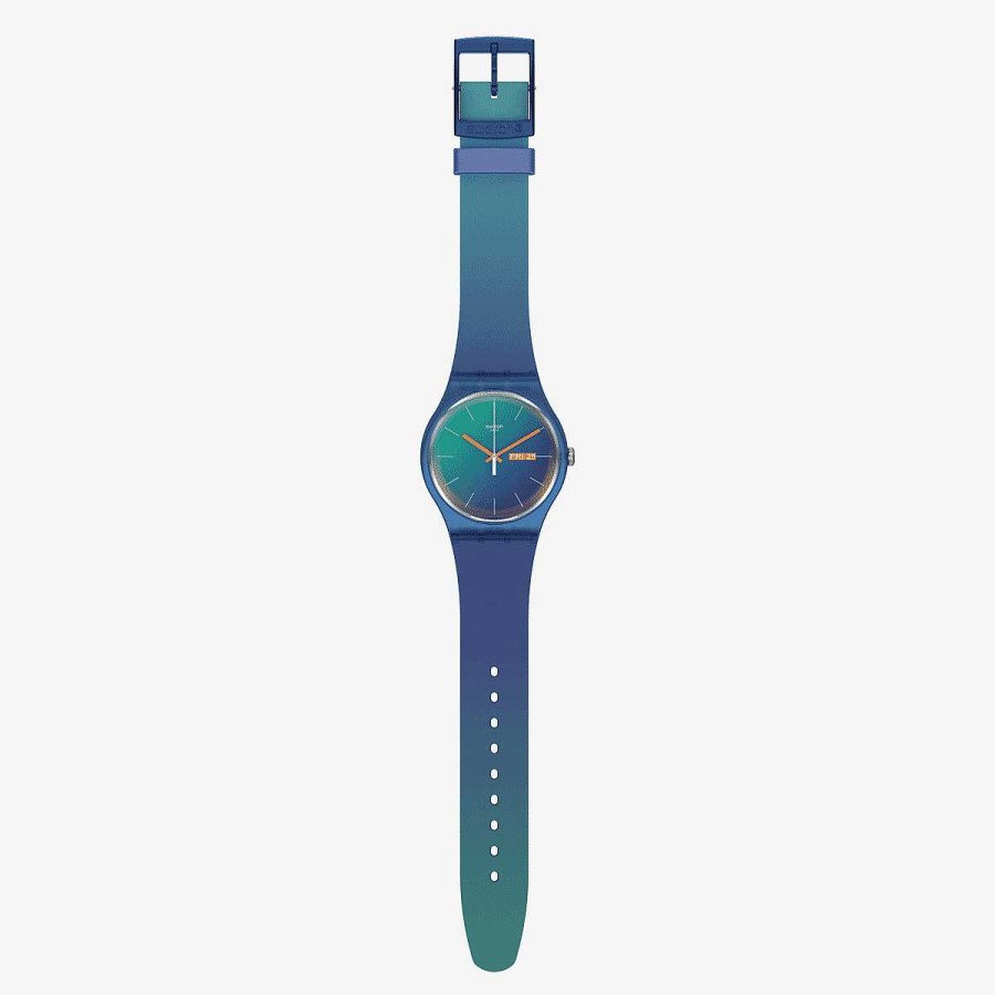 Relojes Swatch | Reloj Swatch Fade To Teal