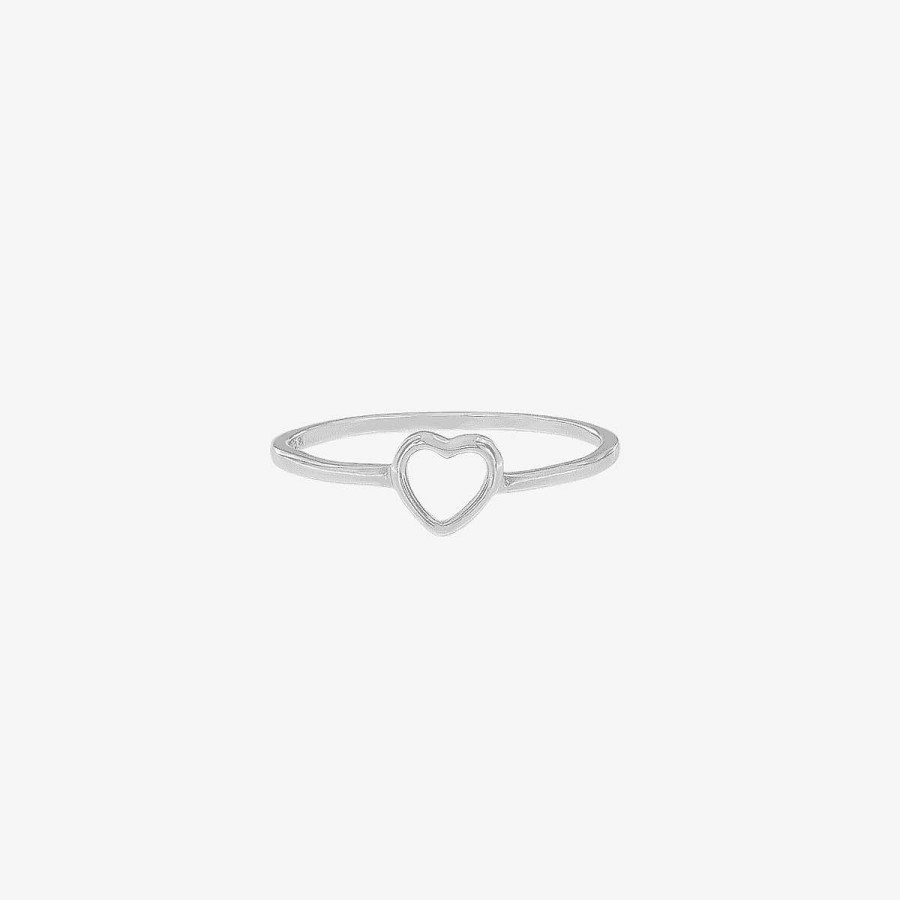 Joyer A B&U | Anillo De Plata Empty Heart