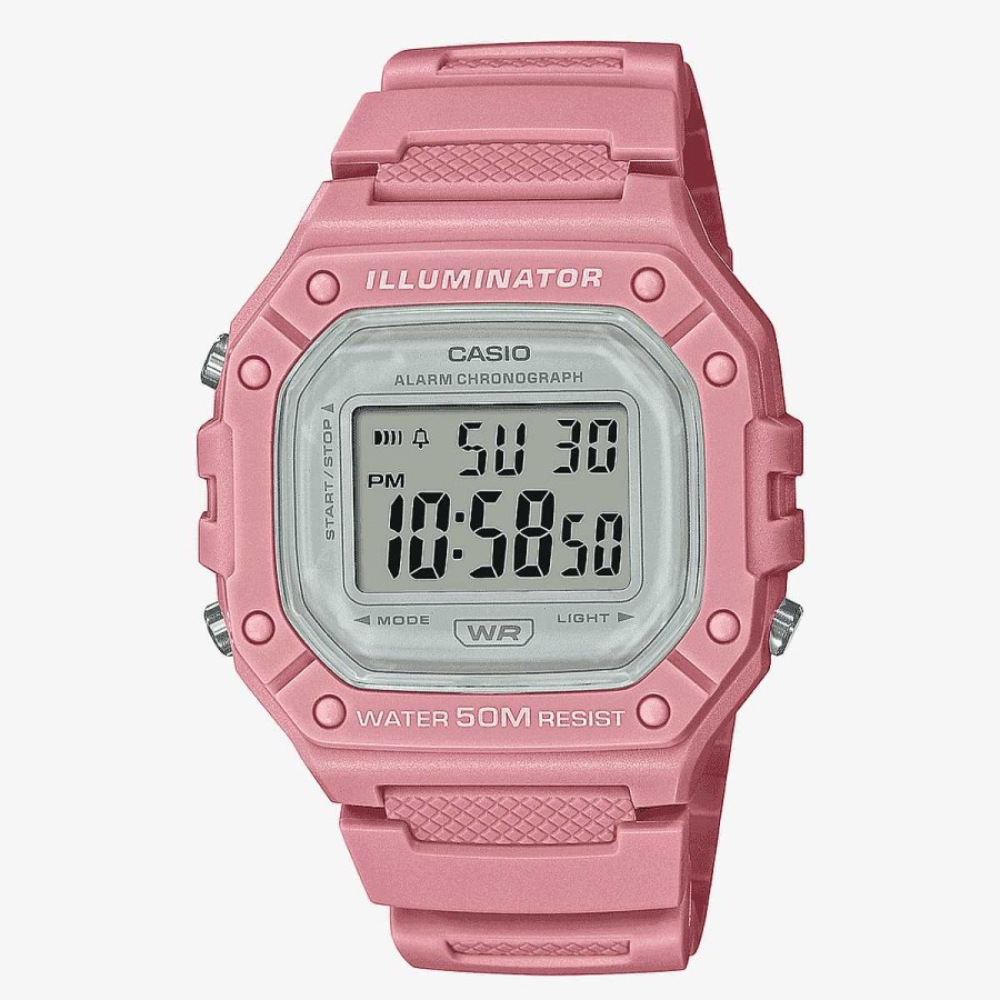 Relojes Casio | Reloj Casio Collection Illuminator Pl Stico Rosa