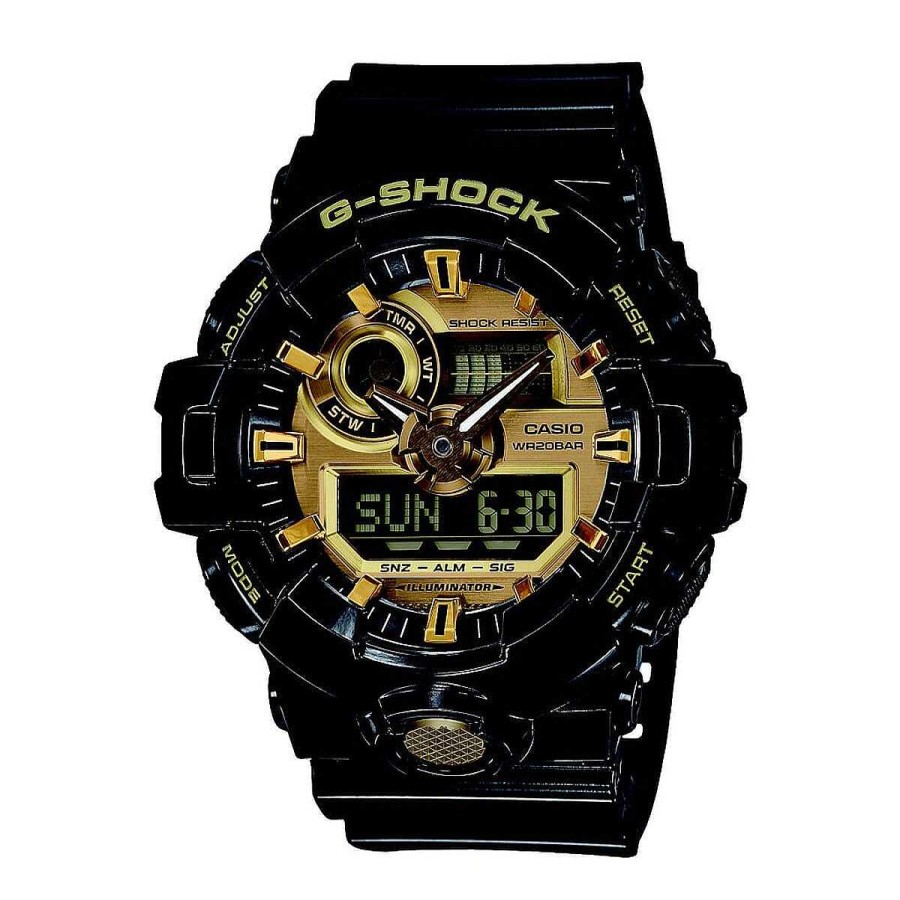 Relojes G-Shock | Reloj Casio G-Shock Serie Ga-700 Pl Stico Negro