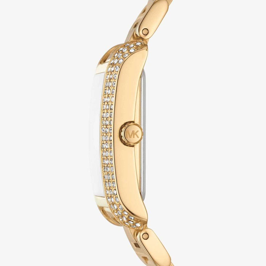 Relojes Michael Kors | Reloj Michael Kors Emery Mini Dorado Con Incrustaciones