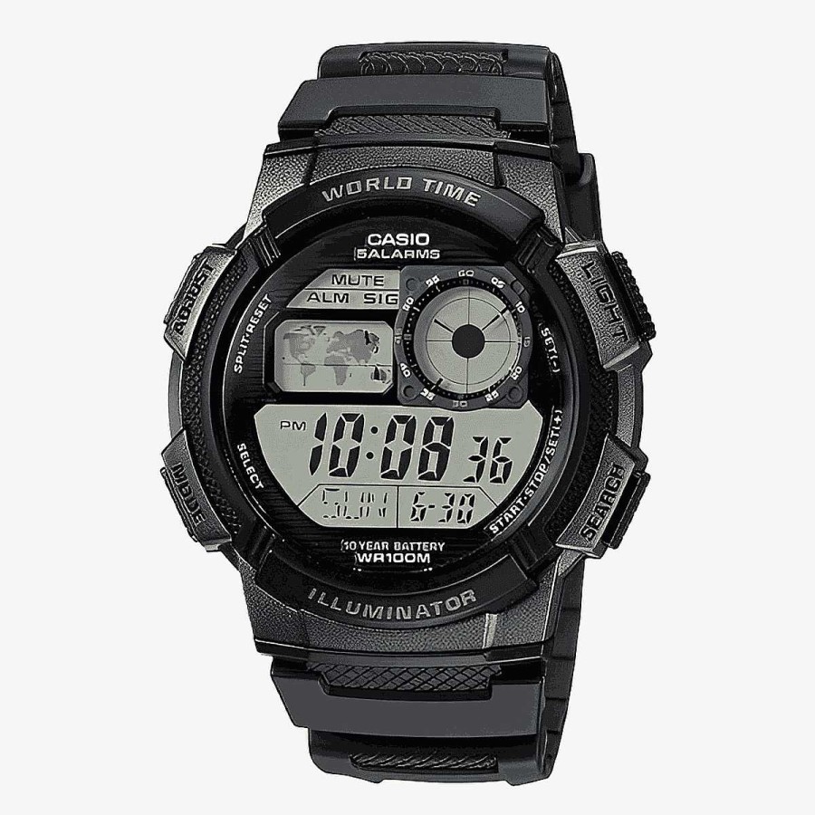 Relojes Casio | Reloj Casio Collection Brazalete Pl Stico Negro Digital