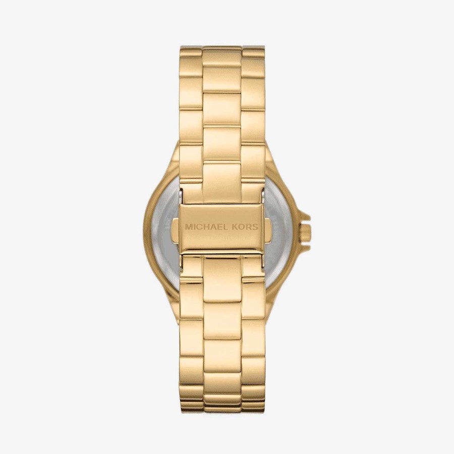 Relojes Michael Kors | Reloj Michael Kors Lennox Dorado Con Incrustaciones