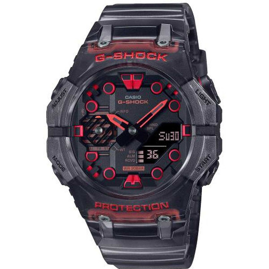 Relojes G-Shock | Reloj Casio G-Shock Serie Ga-B001 Carbono Gris Transparente