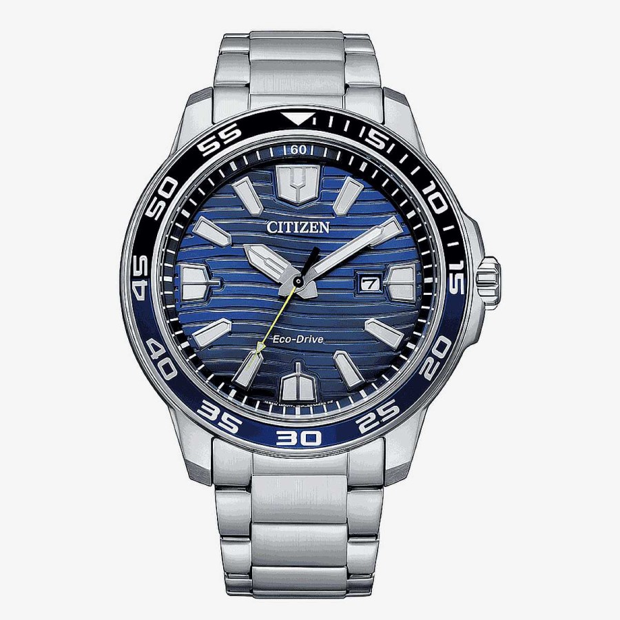 Relojes Citizen | Reloj Citizen Of Collection 3 Agujas Esfera Azul