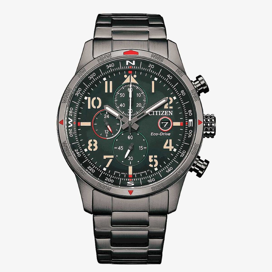 Relojes Citizen | Reloj Citizen Of Collection Cron Grafo Gris Oscuro