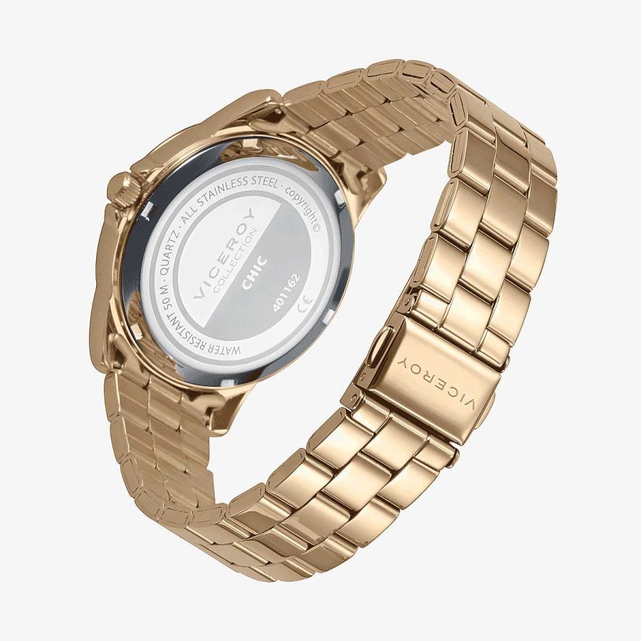 Relojes Viceroy | Reloj Viceroy Chic, Brazalete Acero Dorado, Esfera Madre Perla