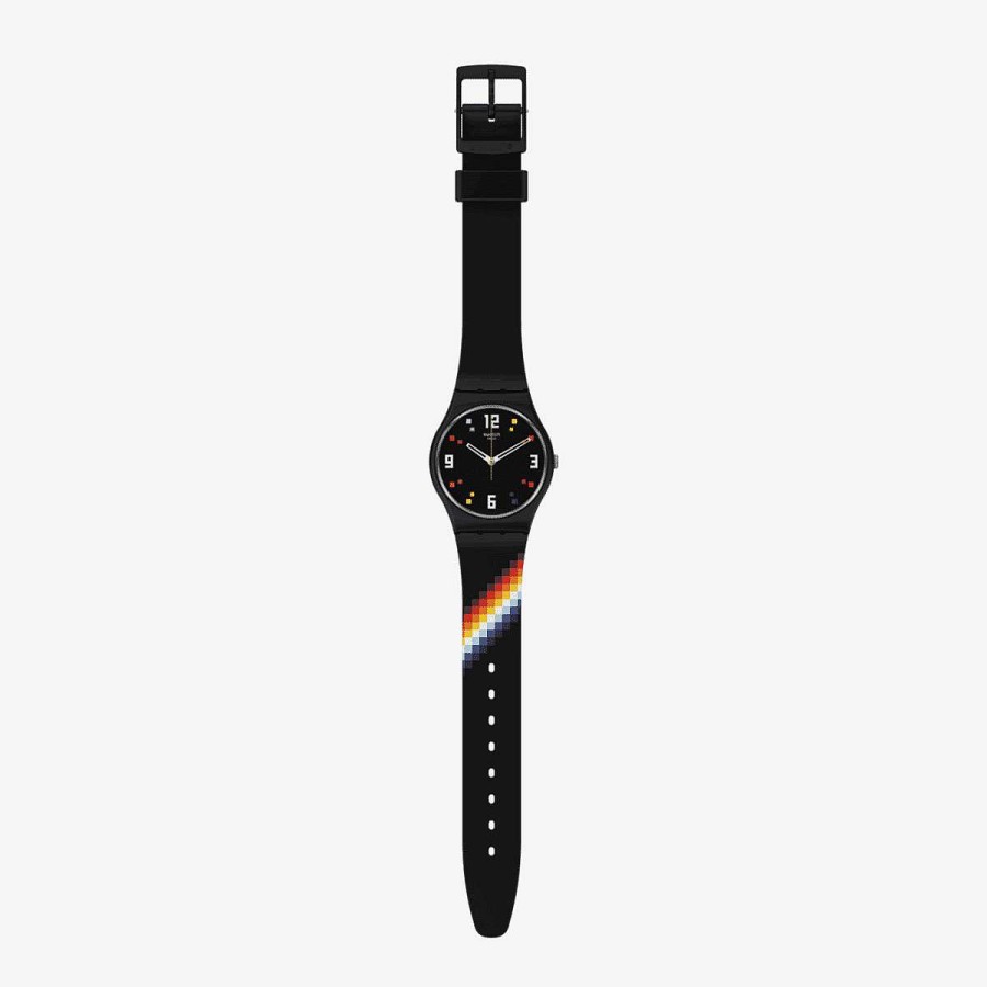 Relojes Swatch | Reloj Swatch Black Carousel Squares