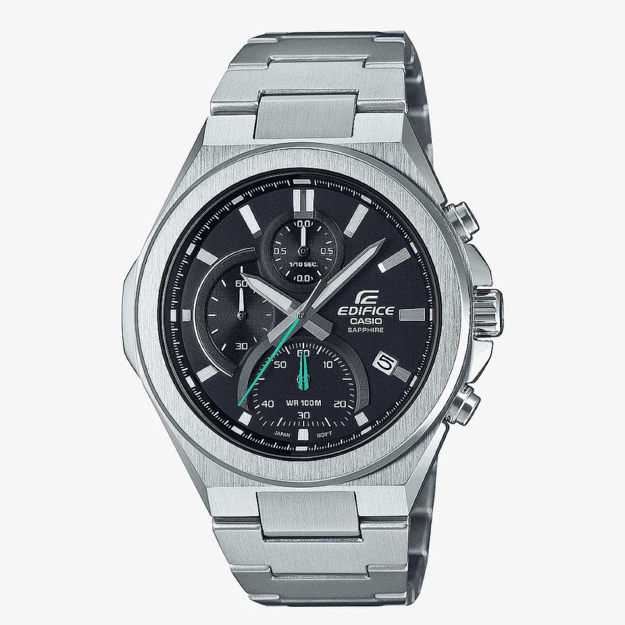 Relojes Casio | Reloj Casio Edifice Classic Acero Plateado Esfera Gris Oscura