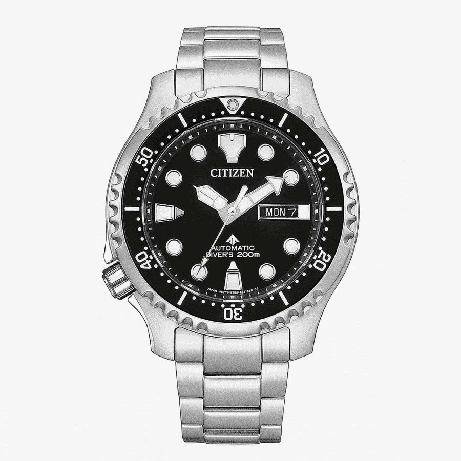 Relojes Citizen | Reloj Citizen Promaster Autom Tico Acero Esfera Negra