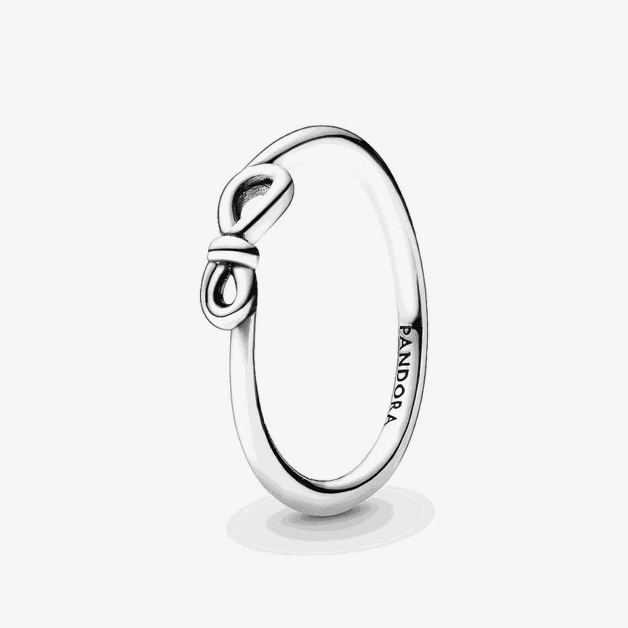 Joyer A Pandora | Anillo Pandora Nudo Infinito En Plata